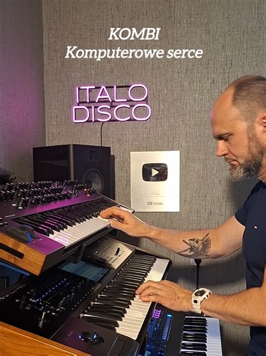 KOMBI - Komputerowe serce (1983) ❤️ Intro | Piotr Zylbert #KOMBI #80s #electronicmusic #korg #roland