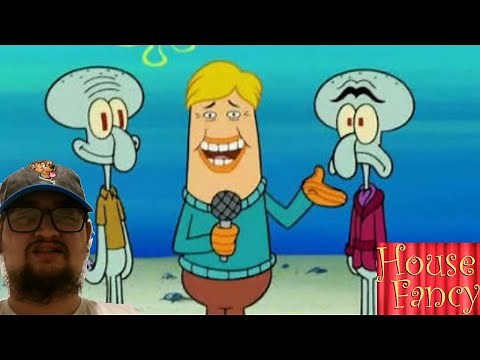 SpongeBob SquarePants: House Fancy (S6,E1a) – First Time Watching: Can Squidward Beat Squilliam?