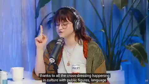 Crazy cuz this podcast is proving in real time how nonbinary people have no relationship or connection to being trans