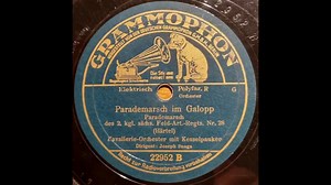 Parademarsch im Galopp 阅兵进行曲（快步进行）