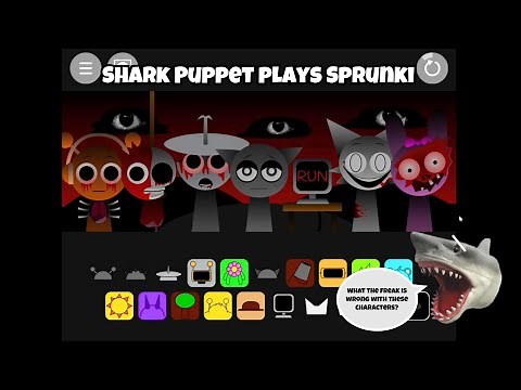 SB Movie: Shark Puppet plays Sprunki!