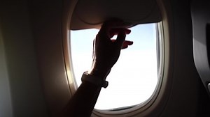 Closeup View Sunny Window Flying Airplane Stock Footage Video (100% Royalty-free) 1060933639 | Shutterstock