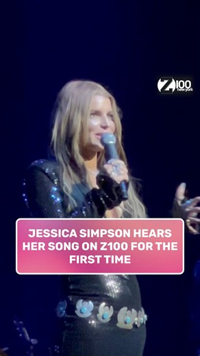 Z100NewYork on Instagram: "FOREVER the biggest @jessicasimpson stans! 🥹💗 So incredible to see all she’s accomplished since then! 🎥: @jpasc24"