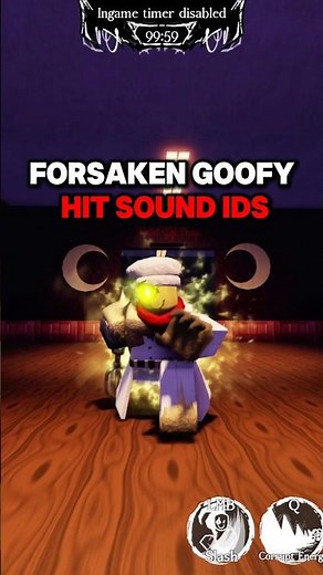 Forsaken Goofy Hit Sound IDS #roblox #forsaken