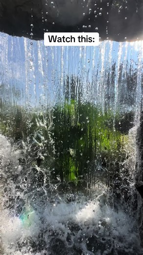 Would You Brave This Waterfall? 💦 Behind every great waterfall there’s more than just flowing water. Careful design, hidden structure, and the right flow create the illusion of something natural while keeping everything working properly underneath. Would you step through the water to see what’s hidden behind it? Let us know 👇 #WaterfallBuild #WaterFeatureDesign #AnyPond #GardenWaterFeatures #PondLife