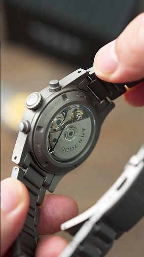 BODERRY LANDMASTER Chronograph | Titanium Automatic Chronograph with Tritium Tubes
