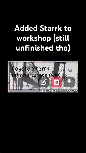 Coyote Starrk Workshop (JJS) #roblox