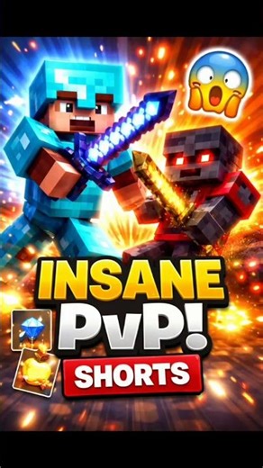 Minecraft PvP Combo OP part 2😈 #shorts