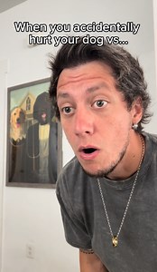 28M views · 616K reactions | My Dog says me getting hurt isn’t her problem 﫠 #dogowners #dogdad #petowners #dogdaddy #dogparentlife #dog #doglover #relatable #dogfunny #comedydog #DogMeme #funnypets | Jesse Theologus | Facebook