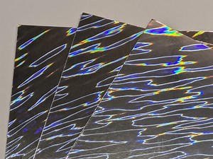 Surge Foil Holographic Paper: 10x13" Craft Cardstock - Etsy