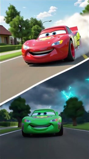 McQueen VS Francesco & Chick Hicks