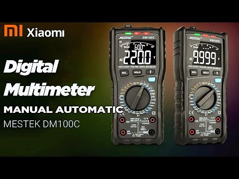 Digital Multimeter Manual Automatic MESTEK DM100C