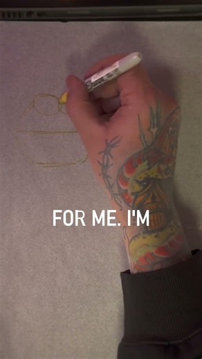 Why I Start Sketching With a Yellow Sharpie #beginnerarttips #tattoodesign #art