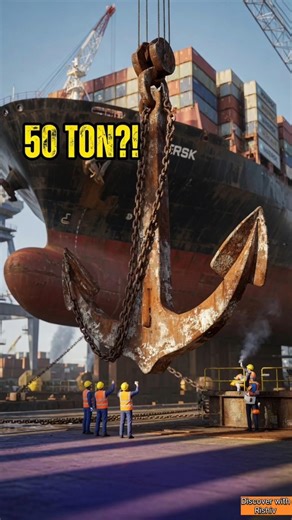 50 టన్నుల షిప్ యాంకర్ ఎలా తయారవుతుంది | స్క్రాప్ నుంచి భారీ anchor వరకు. #ShipAnchor#Engineering