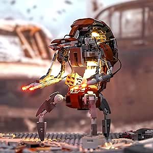 BRIKSMAX Led Lighting Kit for Lego-75381 Droideka - Compatible with Lego Star Wars Building Set- Not Include Lego Set