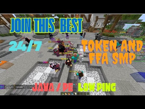 New Best Public Token SMP Minecraft 1.21 | Cracked 24/7 Server | Java + PE | Free To Join 🎮 (PMXSMP)