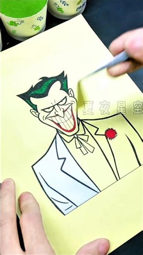 Insane Joker Drawing Transformation 😈🔥 | Satisfying Art Video #pencildrawing #art #btsclothing