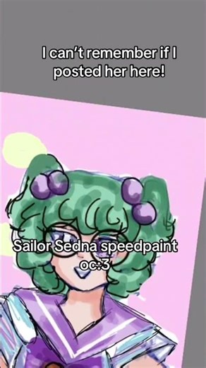 Here is my oc speedpaint for my Sailor moon oc #oc #sailormoon #art #artist #speedpaint