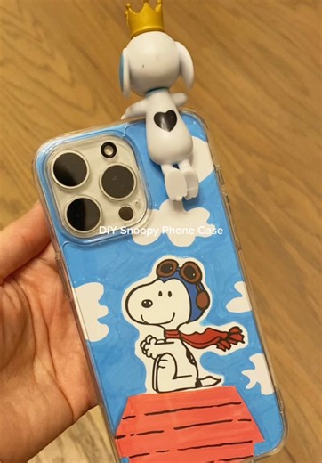 DIY Snoopy Phone Case #snoopy #スヌーピー #esnupi #diyphonecase #diyphonecases #snoopyphonecase #woodstock #peanuts #comics #スヌーピー好き #snoopyandwoodstock #diyproject #peanutsgang #스누피 #charliebrown #thepeanuts #snoopymania #snoopylover #snoopyfan