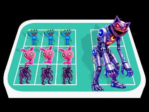 PVZ Fusion MOD - NEW Poppy Playtime 5 Hybrid Fusion! Monster Battle Gameplay