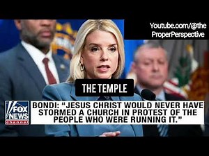 The Table Flipper | Biblical Illiteracy As Political Strategy | Pam Bondi is "Special" 🥴😲