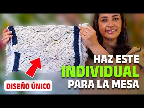 🧵 How to Make a Macramé Table Placemat | Beginners – Step by Step (2025)