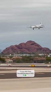 2.4K views · 51 reactions | A Cessna 404 Titan with a smooth, butter landing in Phoenix!  ✈️ #cessna #c404 #cessna404 #generalaviation #gaaircraft #cessnalovers #avgeek #aviation #aviationgeek #aviationlife #aviationdaily #aviationlovers #aviationreels #planespotting #planespotter #instagramaviation #aviationworld #phoenixaz #phxskyharbor | Klowphotography | Facebook