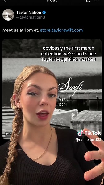 Summer 2025 Taylor Swift Merch Collection Launch