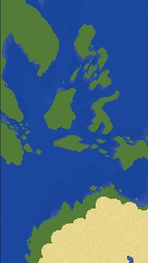 Recreating Earth In Minecraft In A Tiny Scale