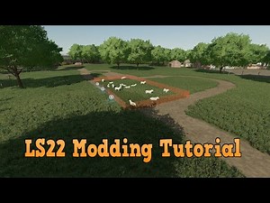 LS22 Modding Tutorial Platzierbare Ställe verbauen