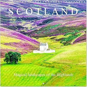 Scotland - Magical landscapes of the Highlands (Wall Calendar 2026 12" x 24" / 30 x 60 cm (open)) CALVENDO 12 Month Wall Calendar