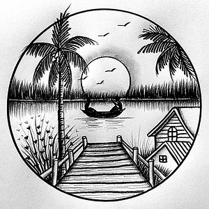 278K views · 2.9K reactions | Beautiful spring session river landscape drawing #spring #sceneryart #pencilsketch | Md. Takbir Hossain | Facebook