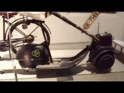 Der erste Motoroller der Welt (Autoped, Krupp-Roller)