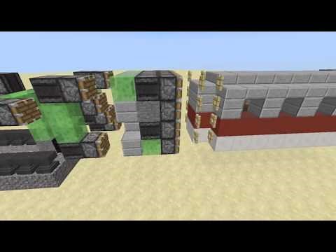 Minecraft 1.11 Slime block Train -Survival Friendly!-