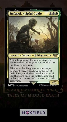 💍 Smeagol Helpful Guide can be INFINITELY TEMPTED by The One Ring 💍