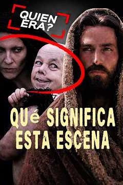 What does this disturbing scene of a baby in arms, the Passion of Christ, mean?