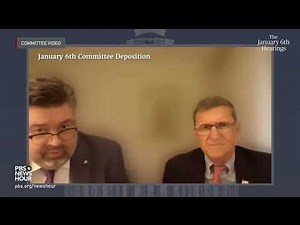 WATCH: Gen. Mike Flynn pleaded the Fifth when asked about Jan. 6 insurrection | Jan. 6 hearings