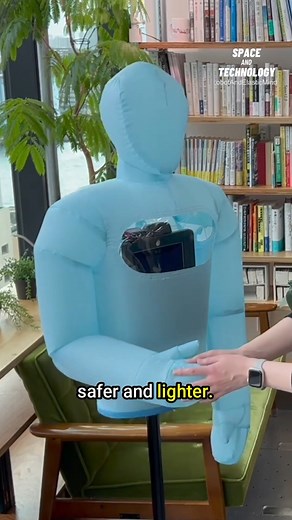 An inflatable robot made using soft materials and has a soft structure | Space and Technology