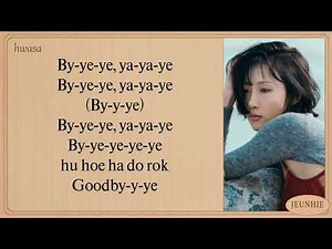 HWASA Good Goodbye Easy Lyrics