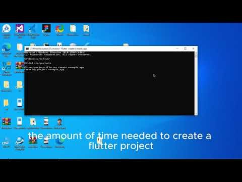 Flutter shortcut: Fastway to create and open a flutter project with the Cmd , code .
