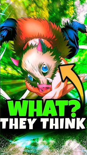 The Truth Behind What Hashira Think of Inosuke 💭😨 #shorts #demonslayer