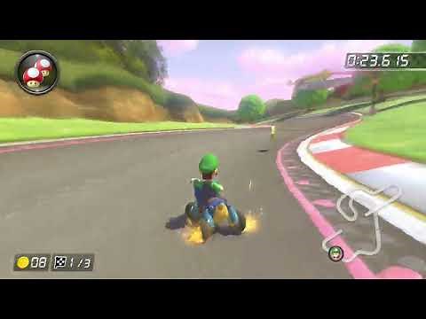 N64 Royal Raceway [200cc] - 1:23.462 - Technical (Mario Kart 8 Deluxe World Record)