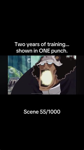 After two years of training, Luffy didn’t struggle anymore. One punch was enough. ⚡ This was the real beginning of the new era. Road to 1000 One Piece scenes · 55/1000 • • • #onepiece #animefyp #luffy #fyp #onepieceedit