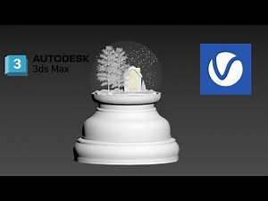 3D's Max Beginner Snow Globe Tutorial : Part 01 Modelling