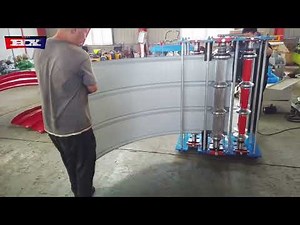 curve roof machine