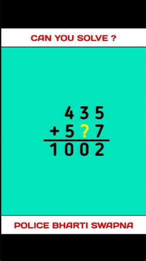 Find The Missing Number || Math Test || Maths class #policebharti #mathpuzzle #iqtest #puzzle #quiz