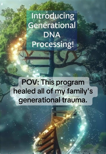 My Generational DNA Processing program is for people who’ve done the work, but still feel something old running in the background. Or maybe it feels like it's something that's not your own. This isn’t about fixing yourself or reliving the past. It’s about helping your body release stress patterns it inherited, that never got to resolve. When that clears, the body can work better on the very cellular level. Nothing is forced. Nothing is skipped. The body leads. If your system feels curious, that’