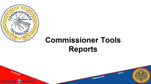 Commissioner Tools Reports2