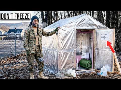 Neighbors Laughed When He Wrapped His Whole Shelter in Mylar — Until the Coldest Winter Decade Came