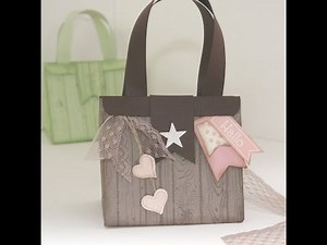 Tasche basteln mit dem Punchboard Geschenktueten